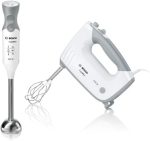 Mixer cu bol Bosch MFQ36460, 450 W, 5 Viteze + Turbo, Alb - imagine 3