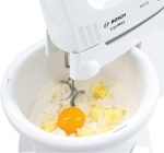 Mixer cu bol Bosch MFQ36460, 450 W, 5 Viteze + Turbo, Alb - imagine 4