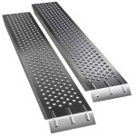 Set 2x Rampa de incarcare auto, Incarcare 400 kg, Otel zincat