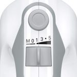 Mixer cu bol Bosch MFQ36460, 450 W, 5 Viteze + Turbo, Alb - imagine 5