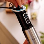 Blender de mana Cecotec Power Neutron,1100 W, lumini LED cu indicator de putere, negru/argintiu - imagine 4