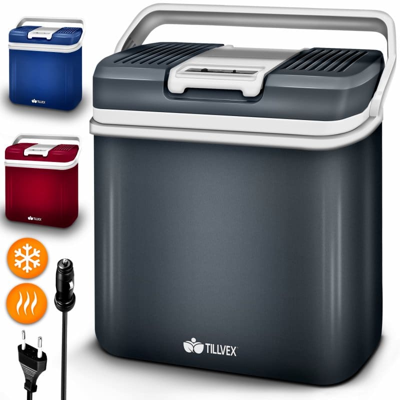 tillvex-kuehlbox-elektrisch-24l-mini-kuehlschrank-230-v-und-12-v-fuer-kfz-auto-camping-kuehlt-waermt-eco-modus
