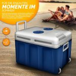Lada frigorifica electrica 40L cu roti, pentru masina si priza, raceste cu pana la 18°C ​​sub temperatura exterioara si incalzeste pana la 65°C - imagine 6