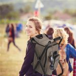 Scaun de pescuit/camping pliabil, cu rucsac, confortabil si stabil, 42 x 35 x 29 cm, maro - imagine 6