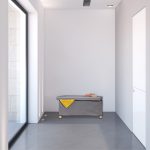 Taburet cu spatiu de depozitare, catifea, antracit, 34 x 76 x 38 cm - imagine 2