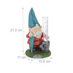 Decoratiune/pluviometru gradina, 21,5 x 10,5 x 11 cm - imagine 4