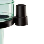 Set 2 pluviometre cu suport pentru gradina, 35mm/m2, plastic, verde/negru, Relaxdays - imagine 7