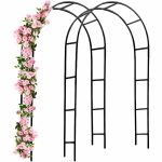 Set 2 arcade pentru flori cataratoare, 240x37x140cm
