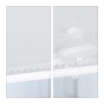 Raft pentru depozitare tip cub cu 6 compartimente, RelaxDays, plastic, transparent, 65 x 96 x 32 cm - imagine 6
