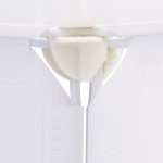 Raft pentru depozitare tip cub cu 12 compartimente, RelaxDays, plastic, alb, 145.5 x 145.5 x 36.5 cm - imagine 7