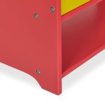 Suport haine pentru camera copiilor RelaxDays, din MDF, cu lada depozitare si 4 agatatori, 100.5 x 71 x 30 cm - imagine 7