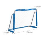 Set 2 porti de fotbal Relaxdays, albastru, 110 x 150 x 75 cm - imagine 4