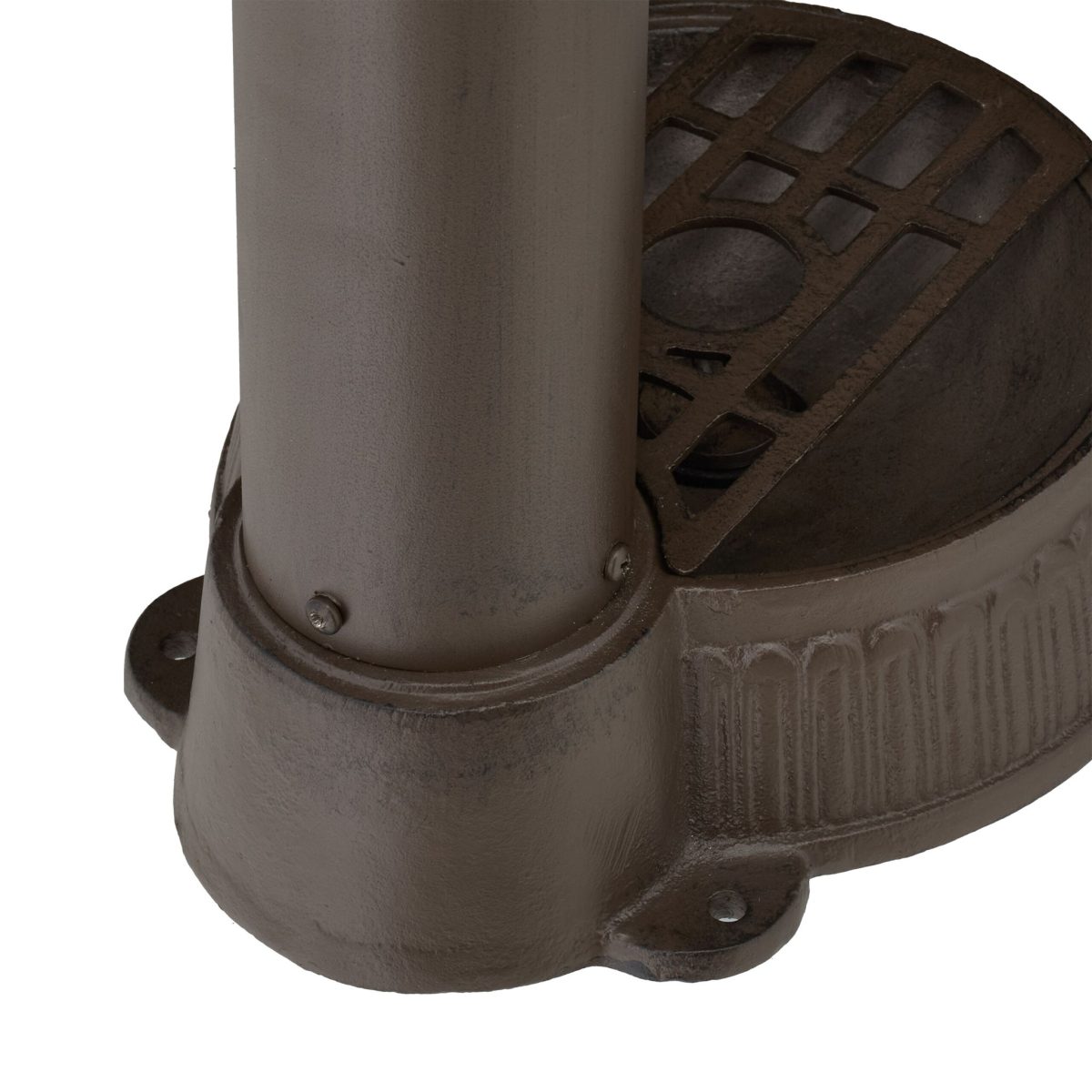 Cismea de gradina, design antic, cu robinet, 65 x 25 x 30 cm, maro inchis - imagine 8