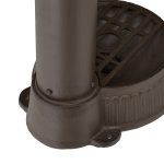 Cismea de gradina, design antic, cu robinet, 65 x 25 x 30 cm, maro inchis - imagine 8