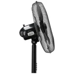 Ventilator cu picior Dedra, 40W, Negru - imagine 4