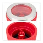 Rasnita pentru chili si alte condimente, 16 x 6,5 cm, din otel, argintiu/rosu - imagine 6