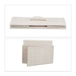 Dulap pentru hol Relaxdays, bej, cu 4 sertare, din MDF, 105 x 45 x 30 cm - imagine 5