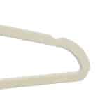 Umerase haine pentru copii, set 30 bucati, catifea, alb, 18 x 28 x 0,5 cm - imagine 5