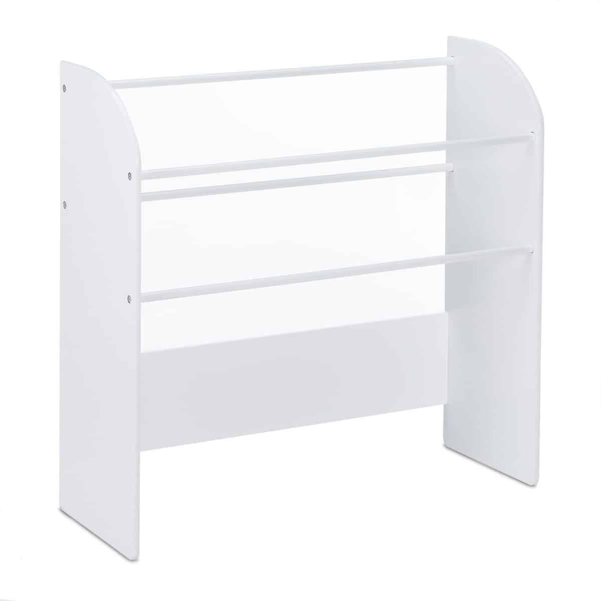 Raft pentru copii, cutii din plastic si sertare, cu roti, MDF,  80,5 x 82,5 x 30 cm - imagine 7