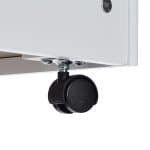Raft pentru copii, cutii din plastic si sertare, cu roti, MDF,  80,5 x 82,5 x 30 cm - imagine 9