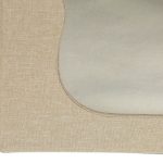 Casuta de pisici cu doua etaje, Relaxdays, 44 x 40 x 40cm, MDF, maro si alb - imagine 7