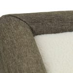 Scaun cu culcus pentru pisici, Relaxdays, 44 x 38 x 38 cm, MDF, gri/alb - imagine 4