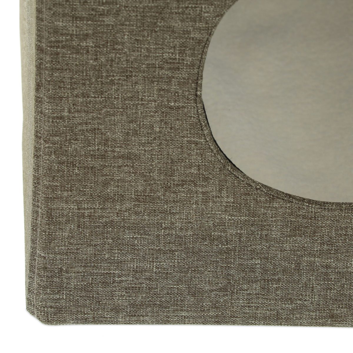 Scaun cu culcus pentru pisici, Relaxdays, 44 x 38 x 38 cm, MDF, gri/alb - imagine 5