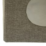 Scaun cu culcus pentru pisici, Relaxdays, 44 x 38 x 38 cm, MDF, gri/alb - imagine 5