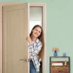 Comoda Relaxdays, model industrial, MDF, maro inchis, 92 x 45 x 30 cm - imagine 3