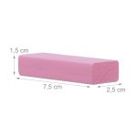 Joc tip turn Jenga, din lemn, 54 piese, 6 culori diferite, 26,5 x 7,5 x 7,5 cm - imagine 5