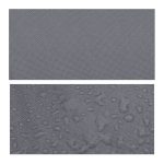 Perna pentru caini, lavabila, impermeabil, confortabila, 90 x 65 cm, gri - imagine 2