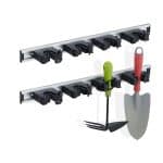 Suport de perete pentru diverse unelte, set 2, 4 x 51 x 6,5 cm