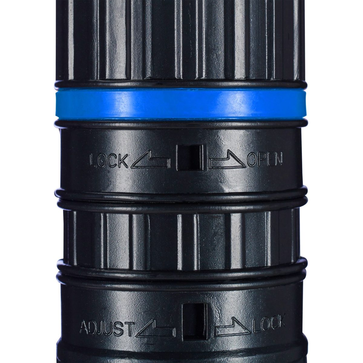 Rola telescopica, 2 bucati, pentru afise, schite sau postere, pana la dimensiunea A0, curea de transport reglabila, capac cu surub, 64 - 100 cm, plastic, negru/rosu - imagine 3