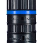 Rola telescopica, 2 bucati, pentru afise, schite sau postere, pana la dimensiunea A0, curea de transport reglabila, capac cu surub, 64 - 100 cm, plastic, negru/rosu - imagine 3