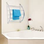 Suport prosoape, din otel cromat, de perete, 5 sine - imagine 2