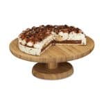 Suport servire tort, din bambus, 33 cm