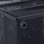 Organizator de birou, un compartiment si 3 sertare, negru, 21 x 12,5 x 13 cm, Relaxdays - imagine 4