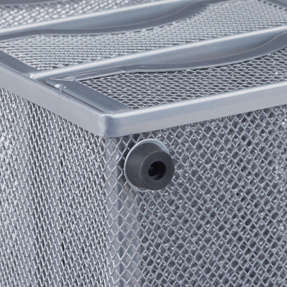 Organizator de birou, un compartiment si 3 sertare, gri, 21 x 12,5 x 13 cm, Relaxdays - imagine 5