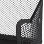 Set organizatoare de birou, 7 piese, negru, Relaxdays - imagine 7