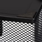 Set organizatoare de birou, 7 piese, negru, Relaxdays - imagine 8