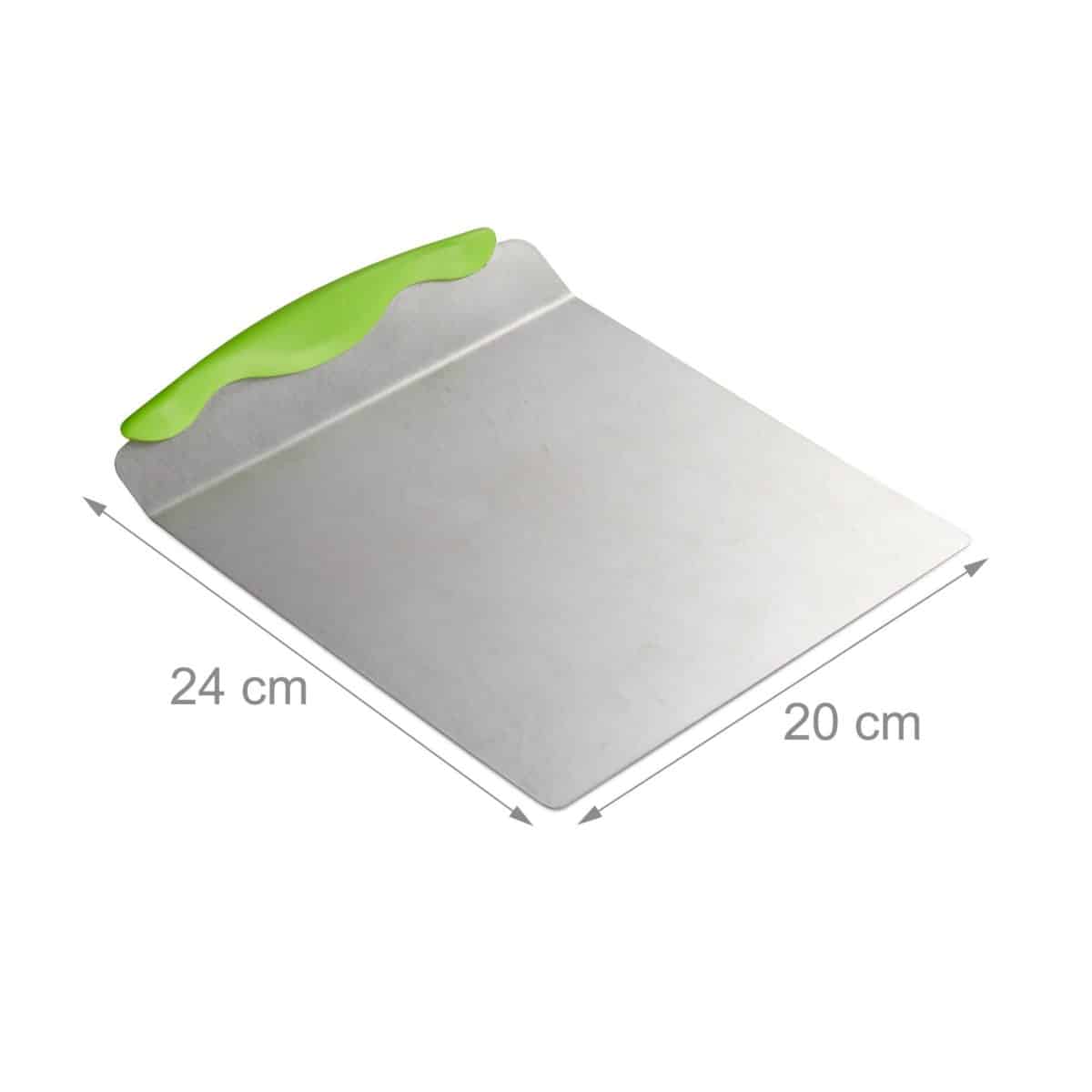 Paleta pentru tort, prajituri sau pizza, Relaxdays, din inox, 2 x 20 x 24 cm - imagine 4