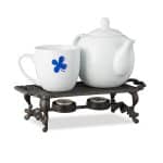 Incalzitor din fonta pentru mancare, ceai sau cafea, 8.5 x 30 x 13.5 cm