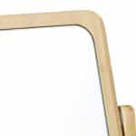 Oglinda cosmetica, rotire 360°, cadru din bambus,  27 x 26,5 x 7 cm - imagine 7