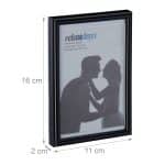 Set de 2 rame pentru fotografii 15 x 20 cm, negru, Relaxdays - imagine 4