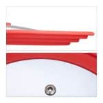 Capac pentru oale sau tigai, 20-24 cm, rosu - imagine 2