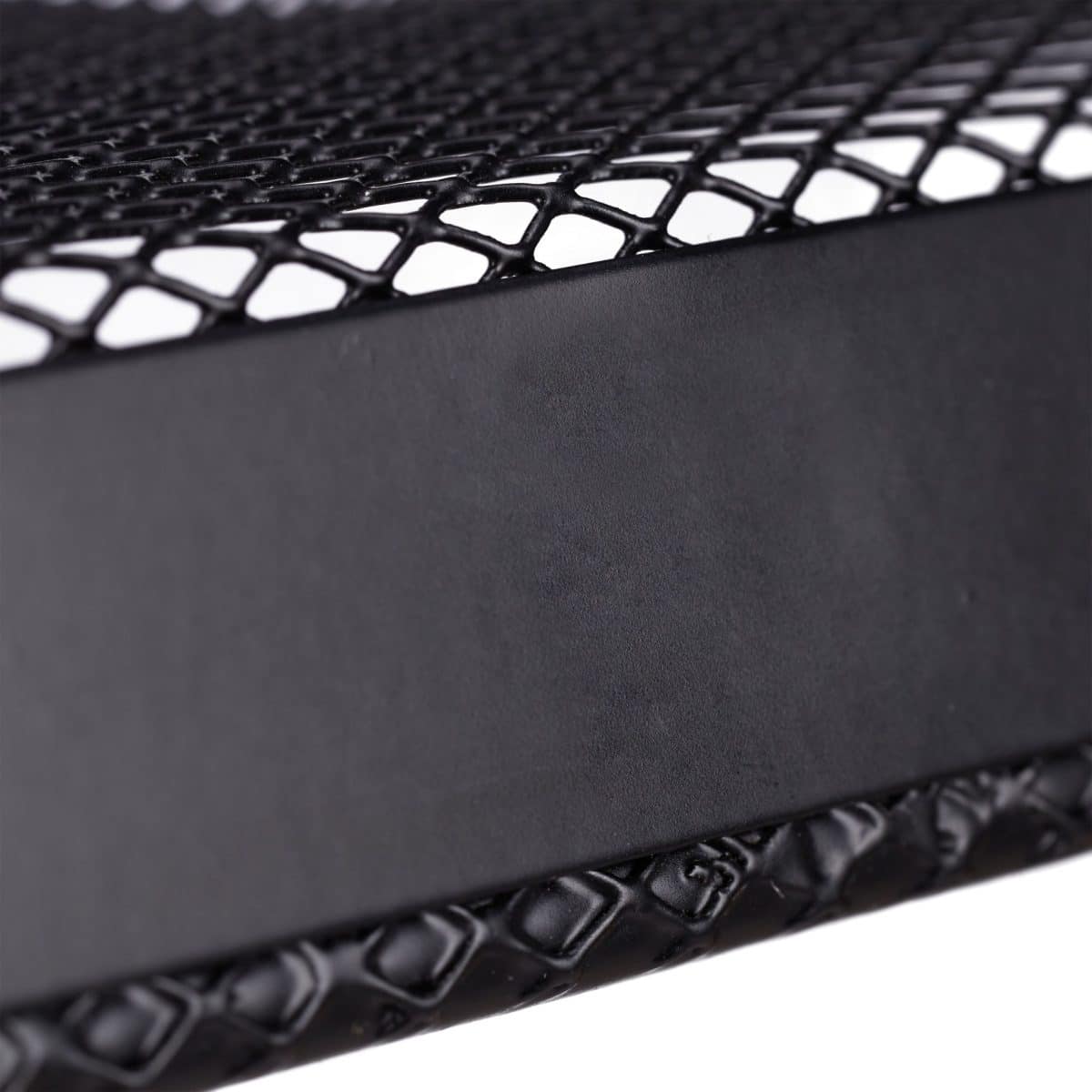 Organizator metalic, de birou/perete, 3 compartimente, negru 32 x 33 x 25 cm - imagine 7