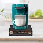 Suport pentru 36 capsule, compatibil Dolce Gusto, cu suport cafetiera, stand orizontal, 8 x 33,5 x 32 cm - imagine 3