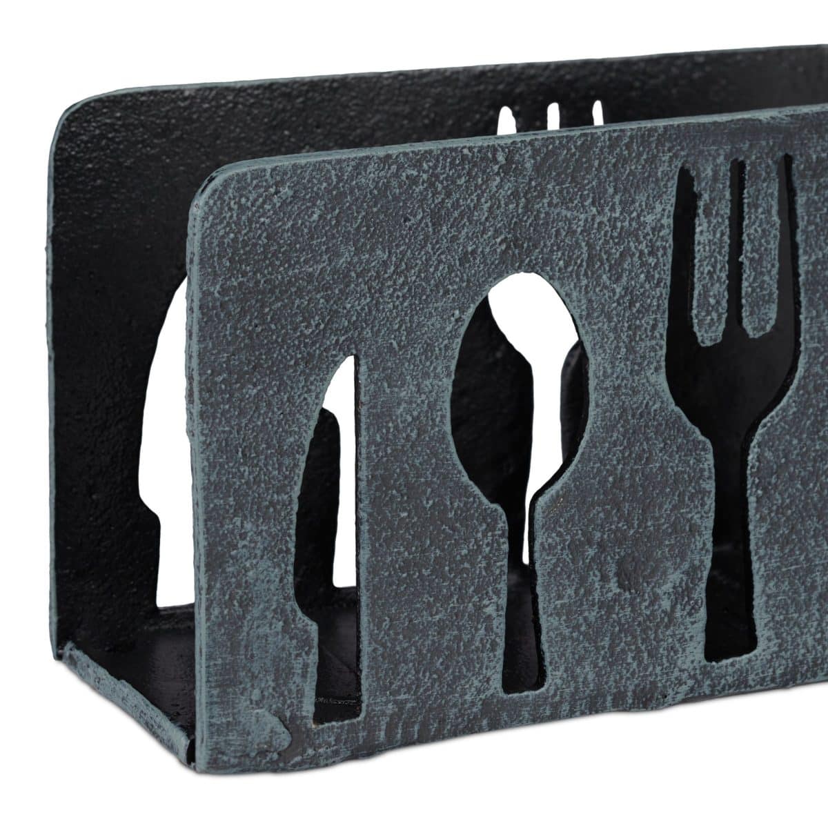Suport servetele de masa, 10 x 16 x 7 cm, maro - imagine 4