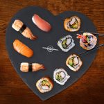 Platou servire, forma inima, 12.5 x 25 x 25.5 cm - imagine 5
