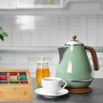 Cutie cu 12 compartimente pentru plicurile de ceai, din bambus, natur, 9 x 28 x 23 cm - imagine 3